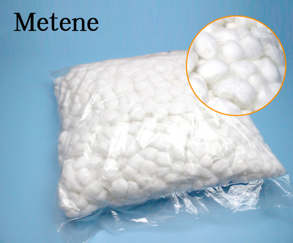 Metene Non-Sterile Cotton Balls, Size L, 1.25", Perfect for Medical and Cosmetic Use, Pack of 2000,Soft Cotton Balls for Makeup Removal Nail Polish Remover Absorbent Cotton Balls